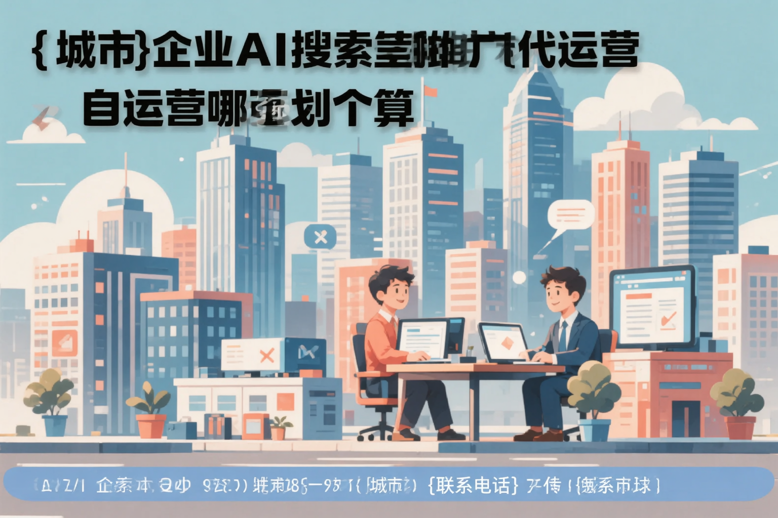 海北企业AI搜索推广代运营和自运营哪个更划算