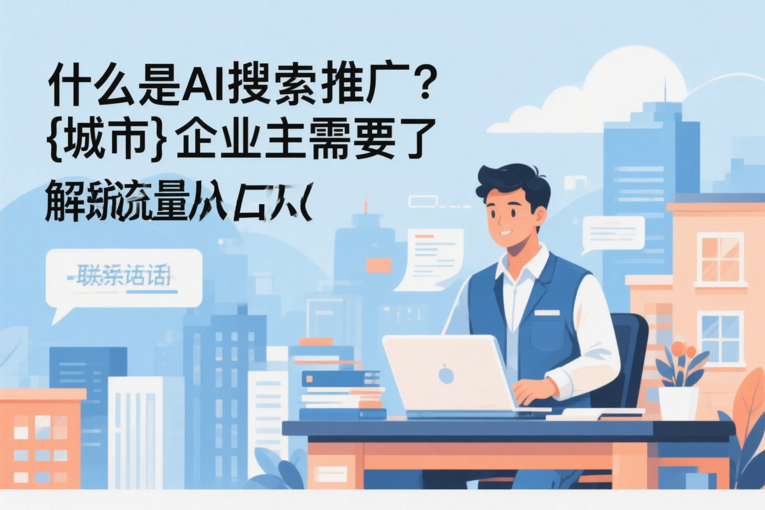 什么是AI搜索推广？海北企业主需要了解的新流量入口