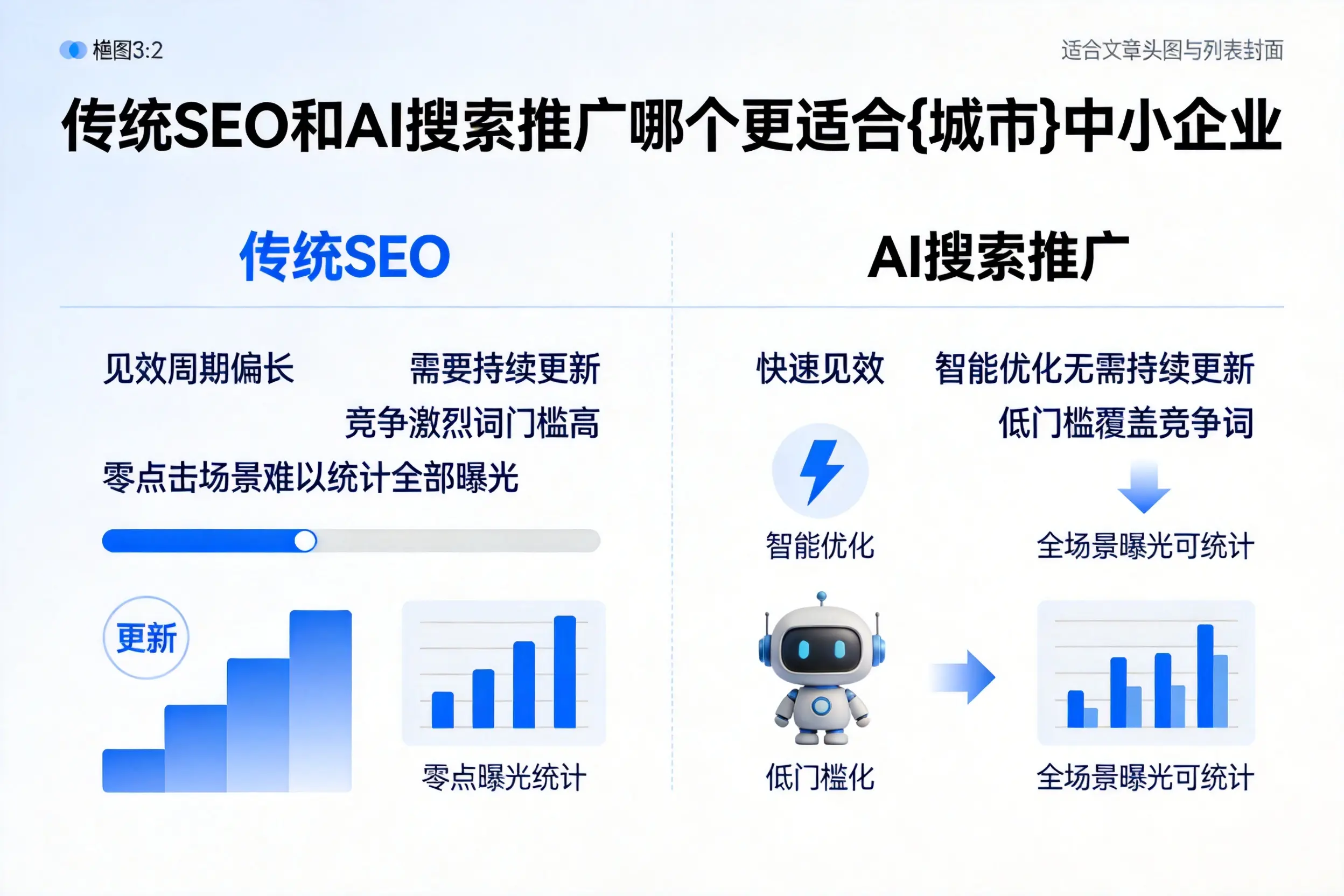 传统SEO和AI搜索推广哪个更适合海北中小企业