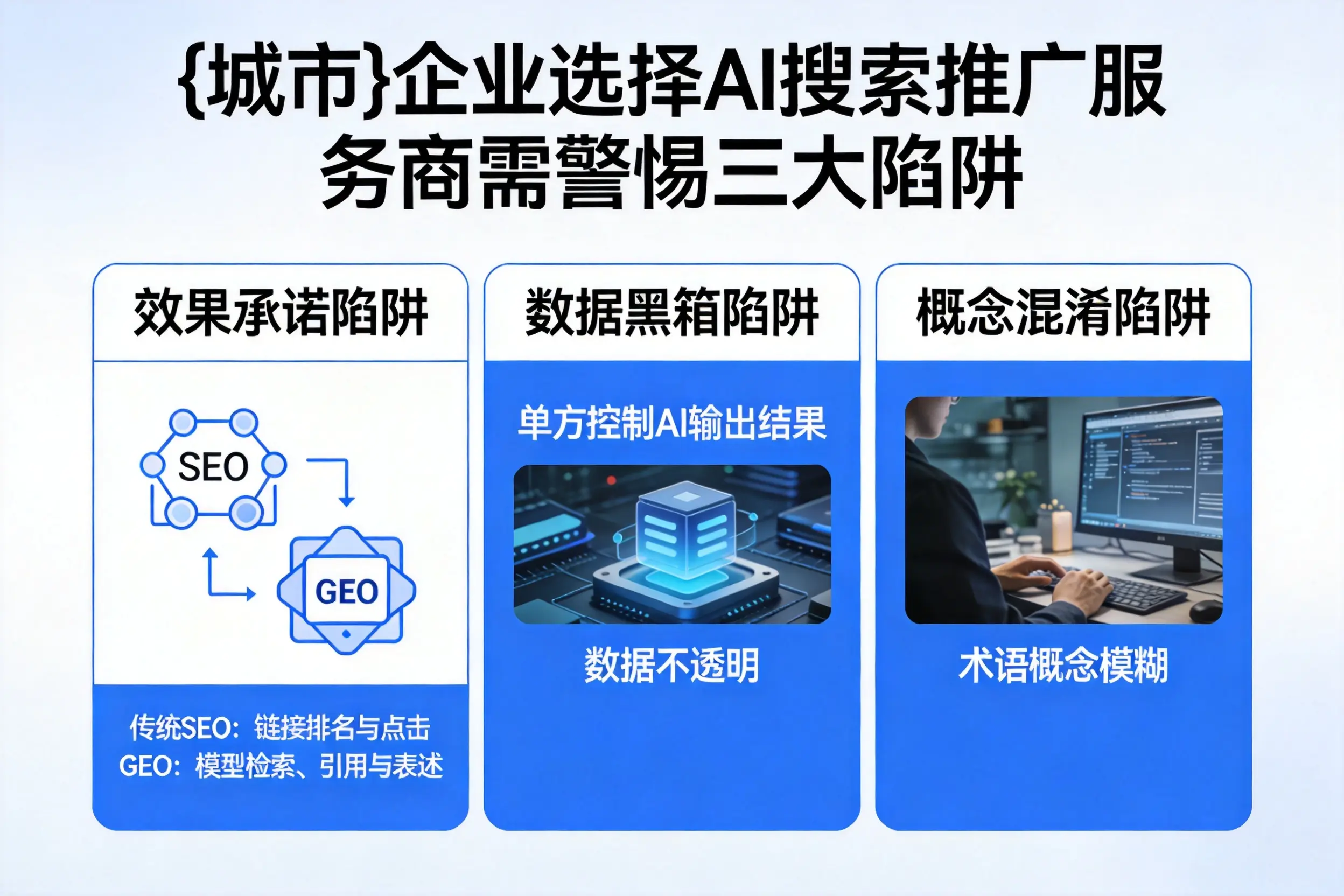 海北企业选择AI搜索推广服务商需警惕三大陷阱