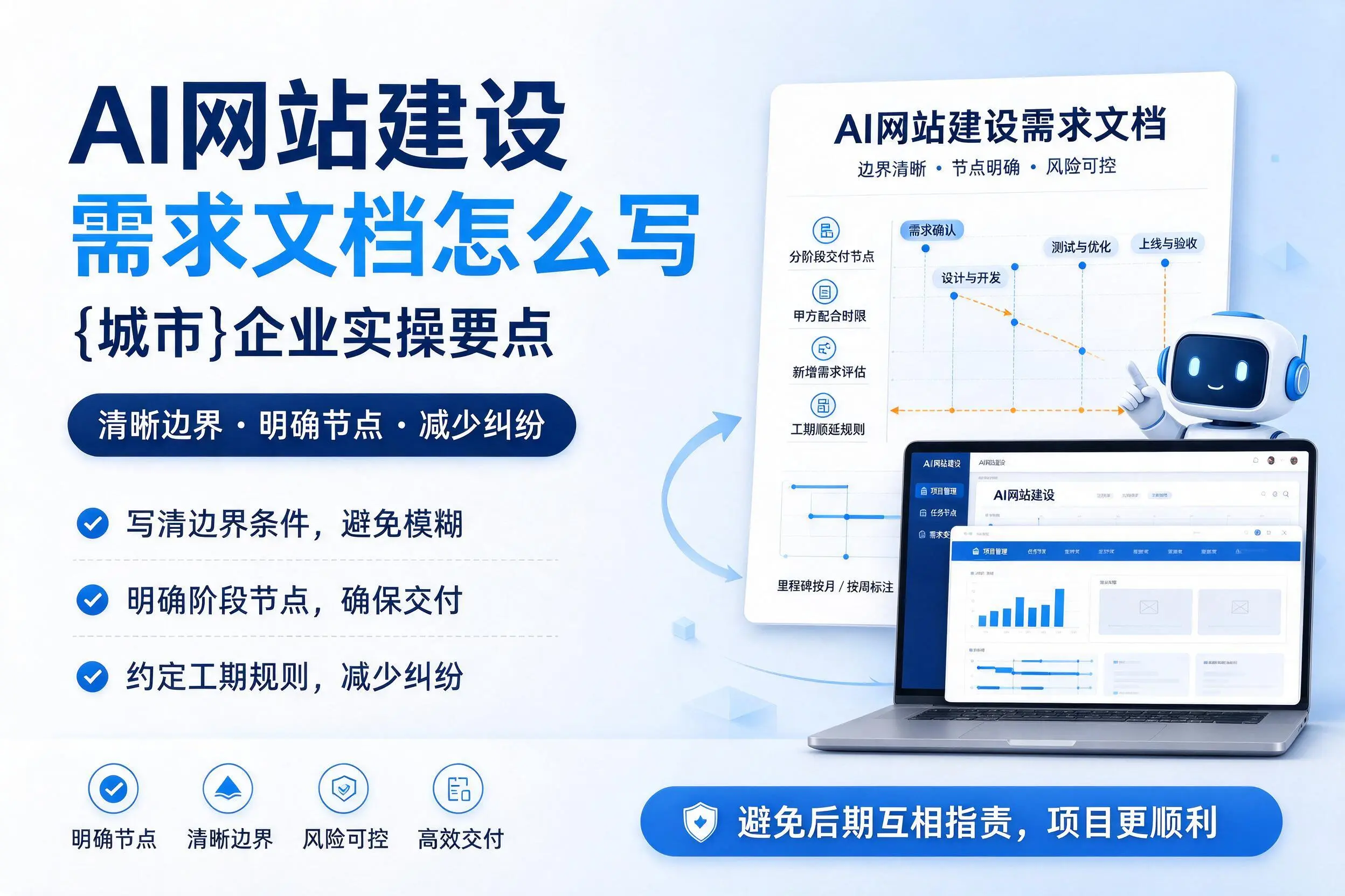 AI网站建设需求文档怎么写,海北企业实操要点
