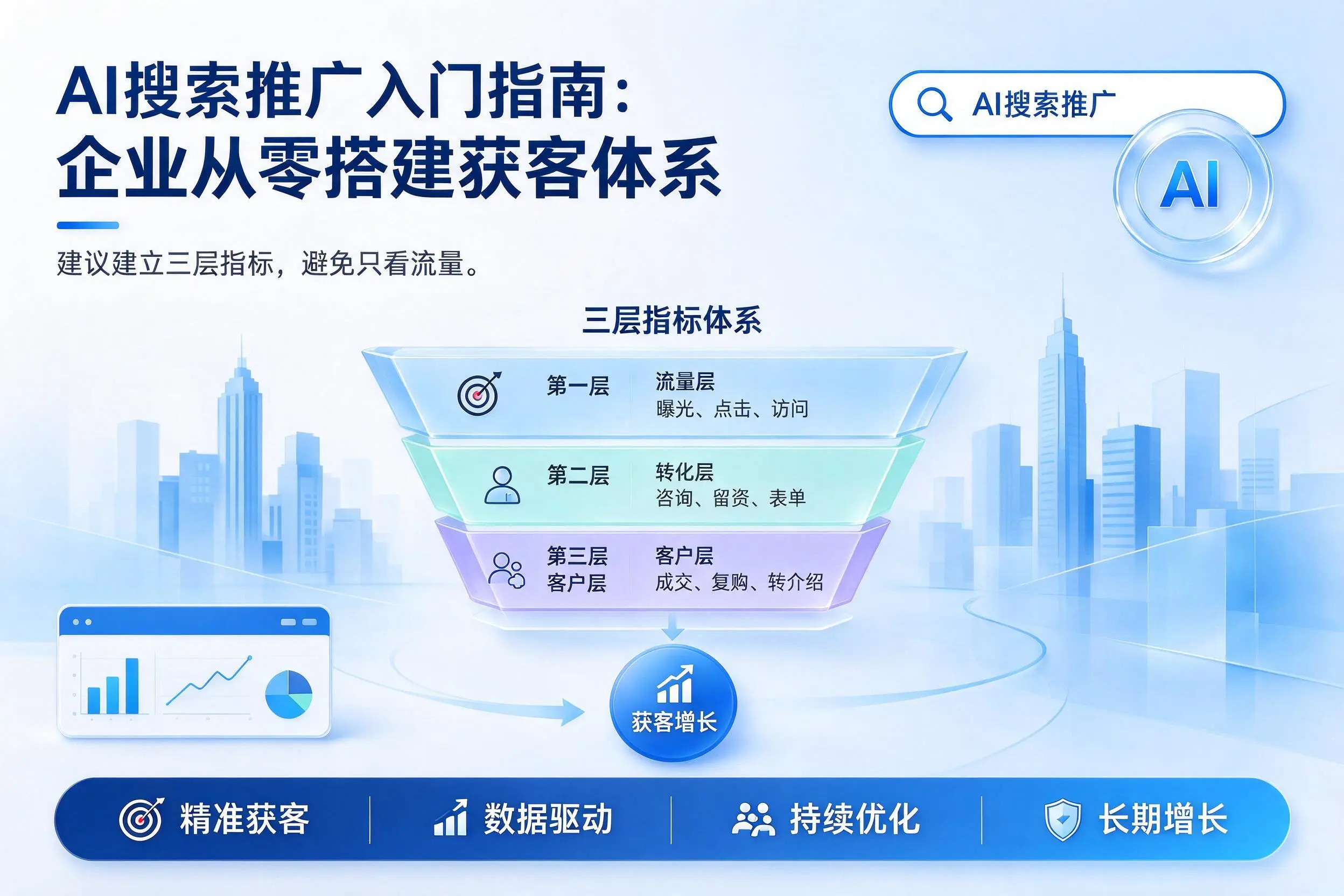 AI搜索推广入门指南:海北企业从零搭建获客体系