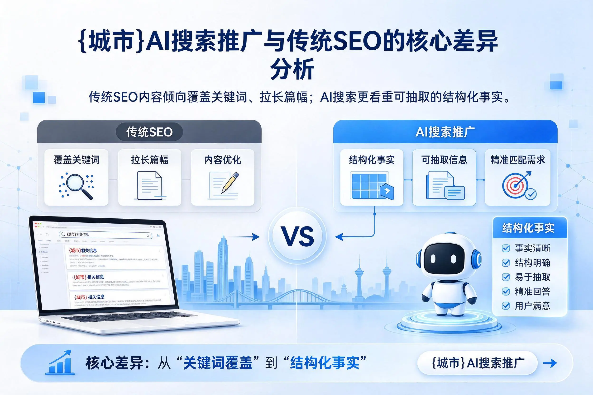 海北AI搜索推广与传统SEO的核心差异分析